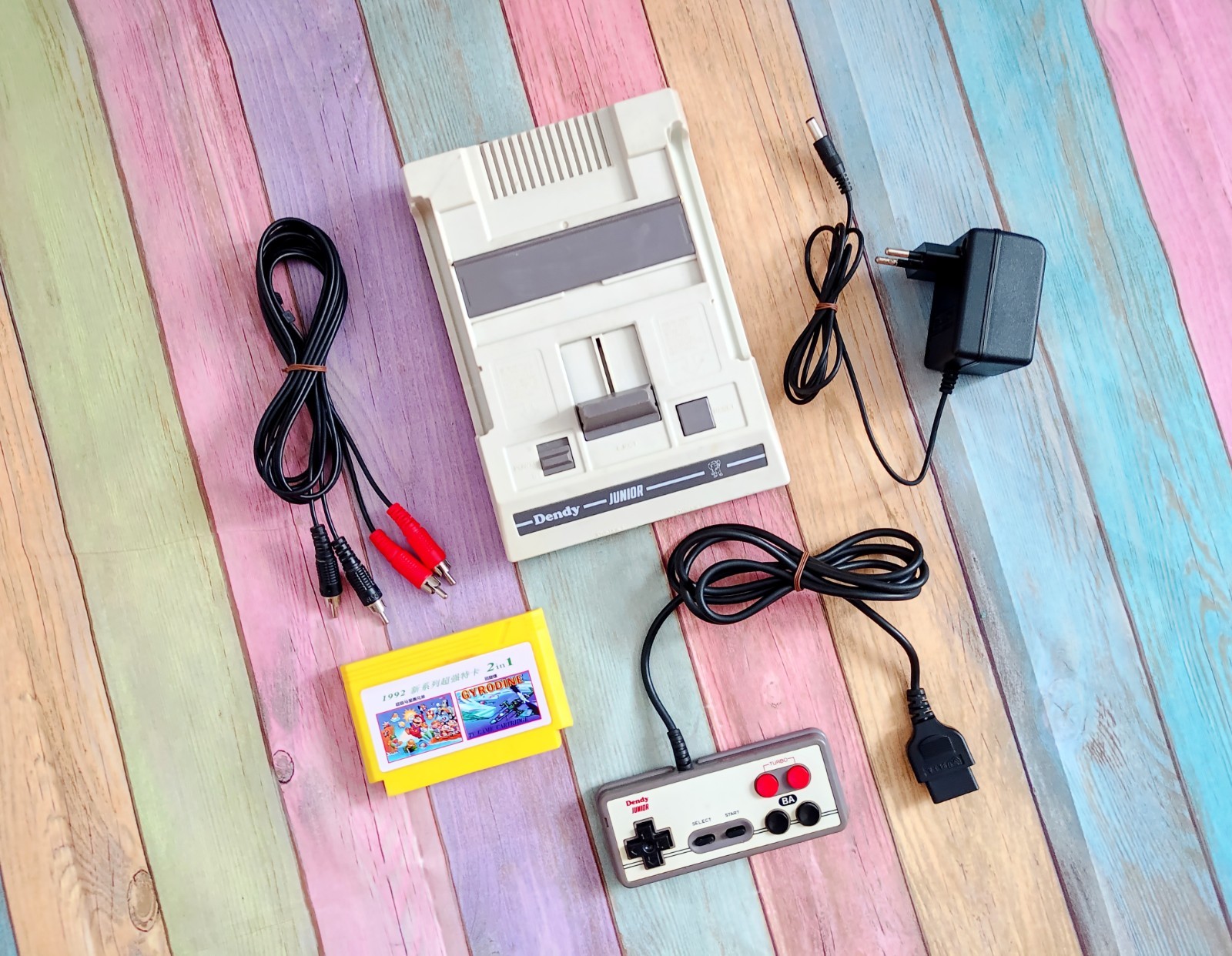 dendy junior steepler 8bit console