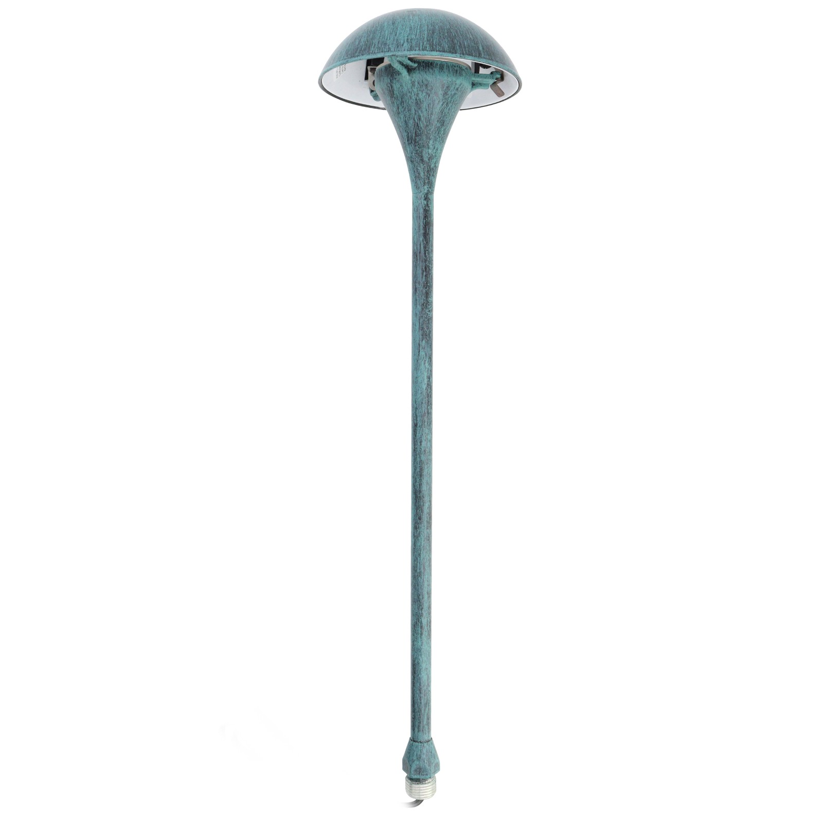 HADCO ML4D3-G LOW VOLTAGE MUSHROOM LANDSCAPE PATH LIGHT, 12V LED, VERDE GREEN