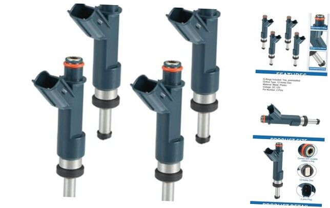 Fuel Injector No.23209-39196 Fuel Injection Nozzle for Toyota Prius 2010-2015