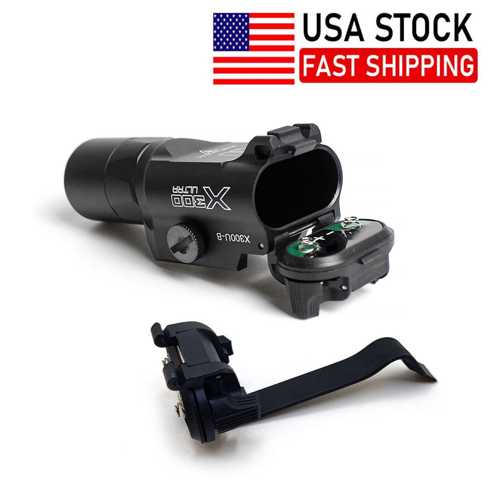 X300U-B/X300U Ultra Tactical LED Weaponlight / X300 Remote Dual Switch Assembly