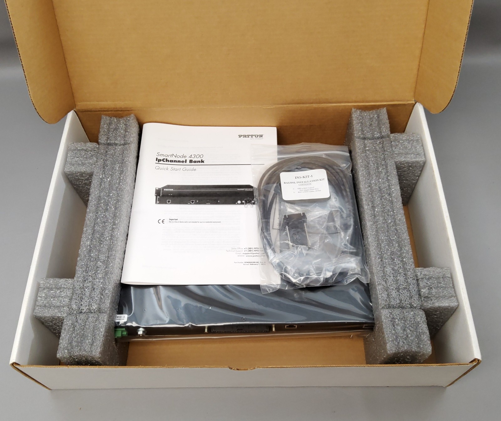 Patton SmartNode SN4332/JS/48 - FXS VoIP Gateway   New
