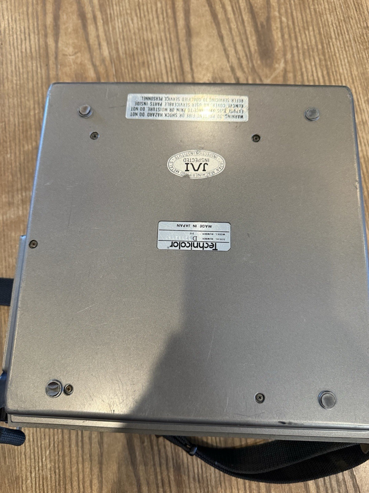Technicolor 212 Video Recorder Untested for Parts - A0069