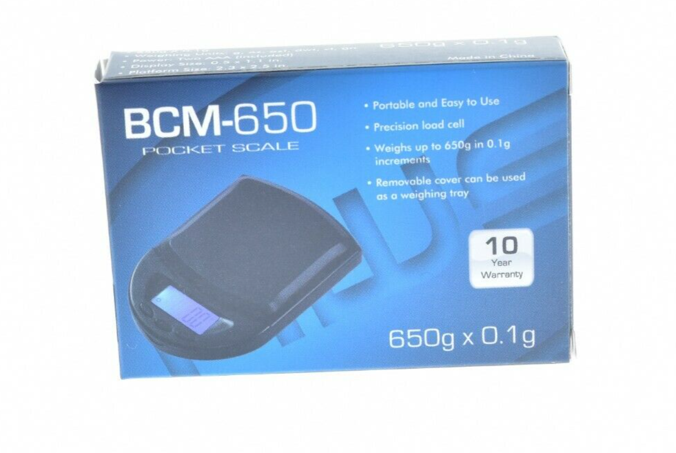 AWS- BCM-650 POCKET SCALE - 650G x 0.1G- COLOR: BLUE