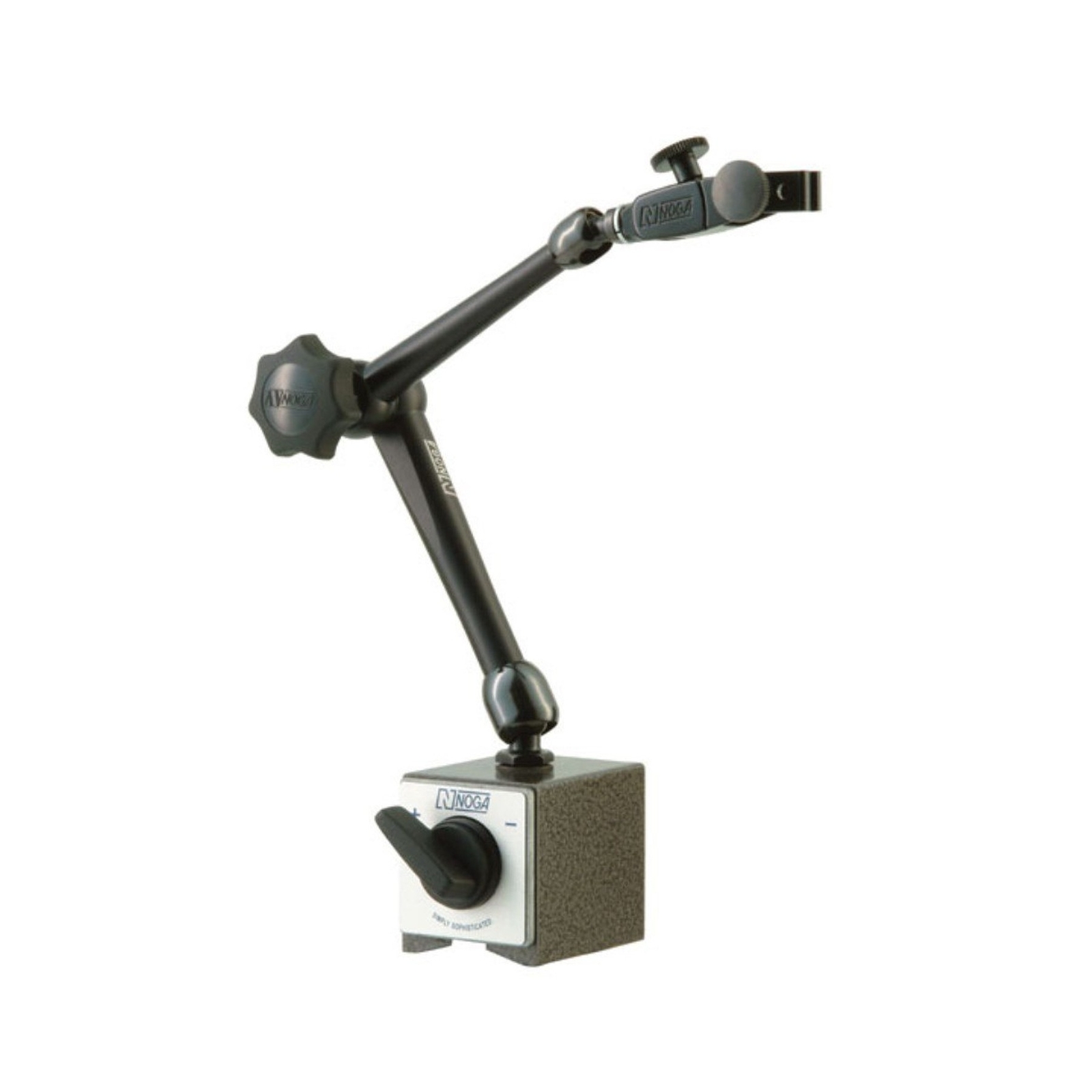 Noga DG61003 Regular Duty Dial Gage Holder Mag Base w/Metal Fine Adjust 176 Ibs