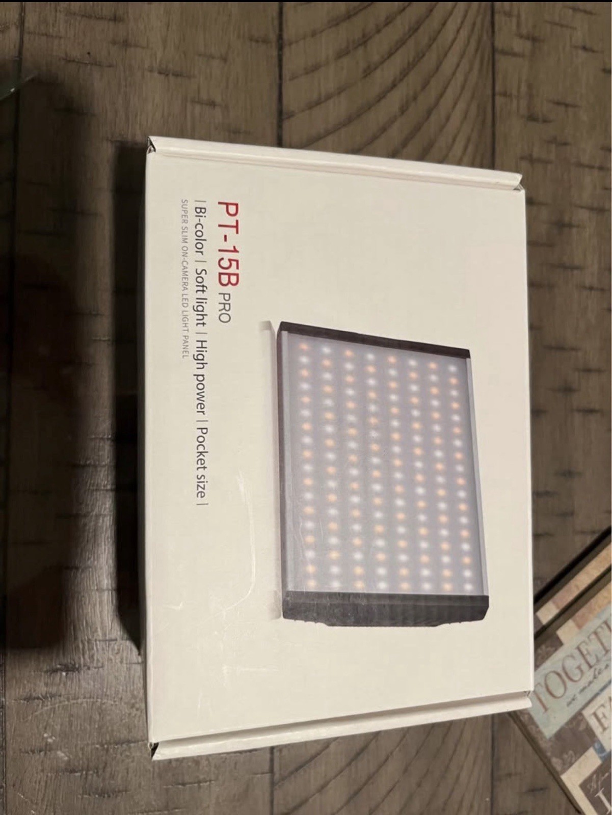 Portable LED Video Light with Battery Charger Dimmable Bi-Color for DSLR Cameras