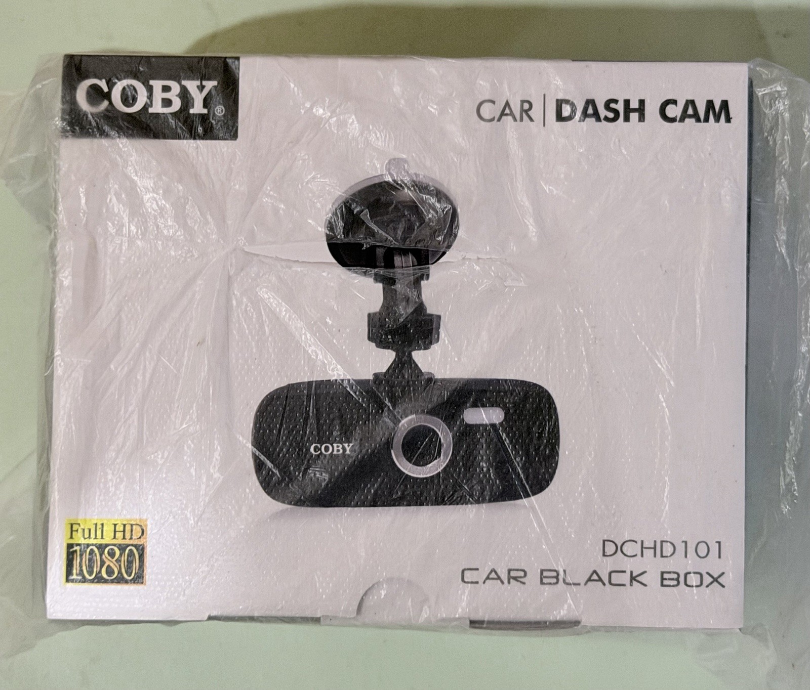 Coby Full HD 1080 Car Dash Cam DCHD101 Dash Camera with G‑Sensor NEW