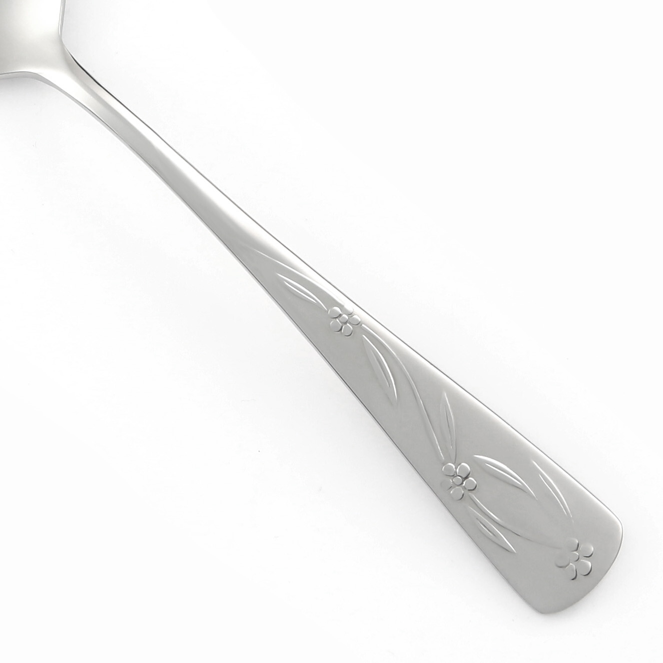 temp-tations OLD WORLD FLORAL FLAT TIP Stainless 18/10 Glossy CHOICE Flatware