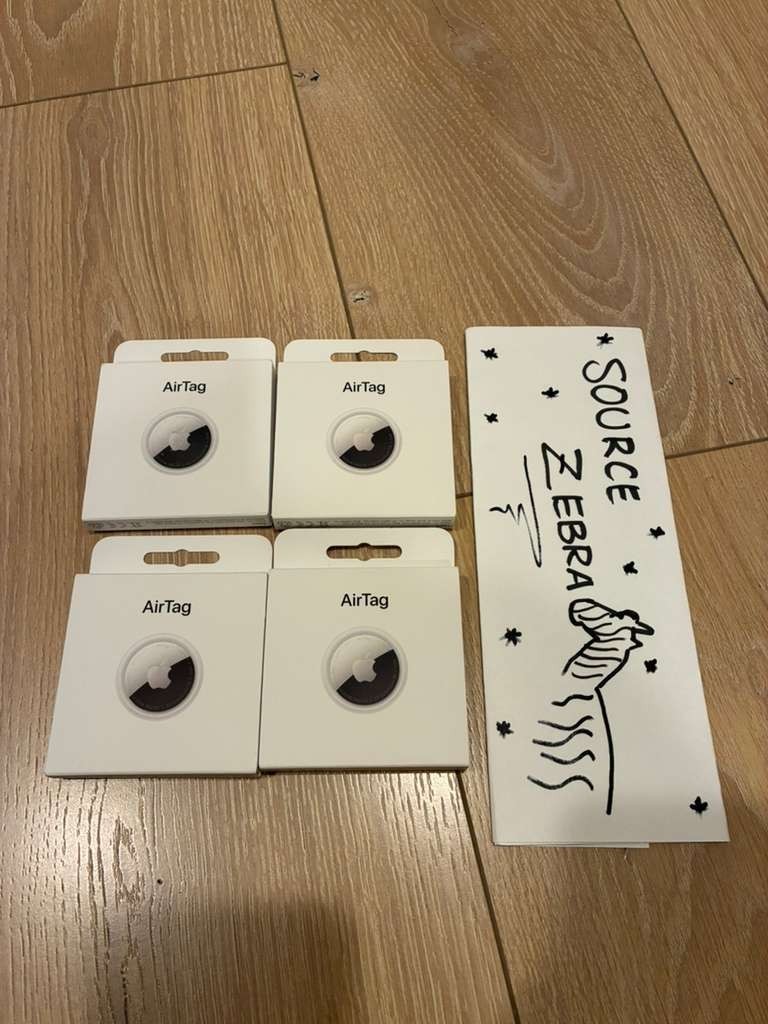 Apple AirTag 2nd Generation Genuine Apple Bluetooth Tracker 4x Pack New Sealed
