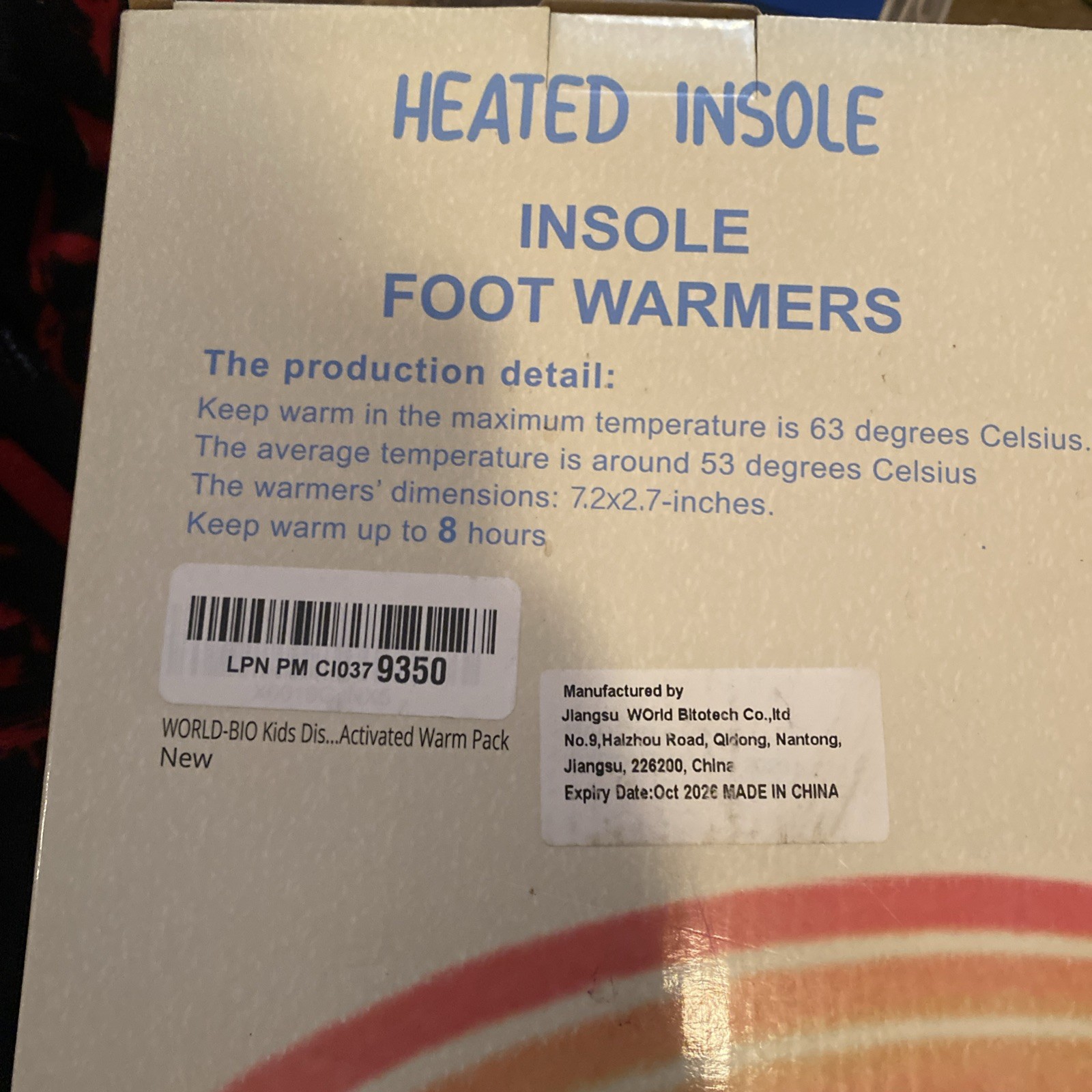 Heat Insole
