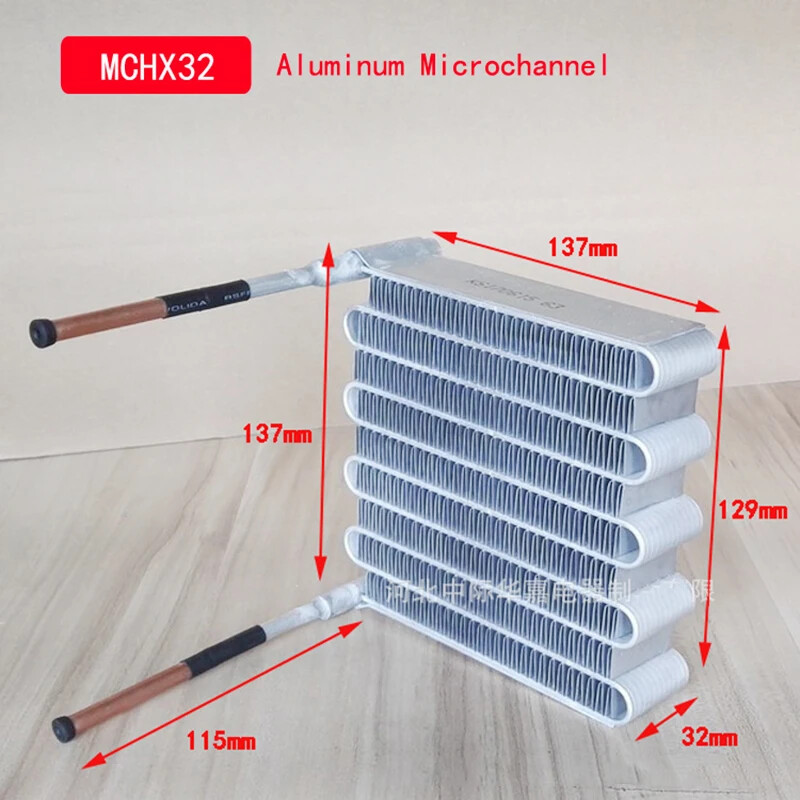 MCHX32 Micro Channel Condenser Micro Mini Radiator All Aluminum Small Volume