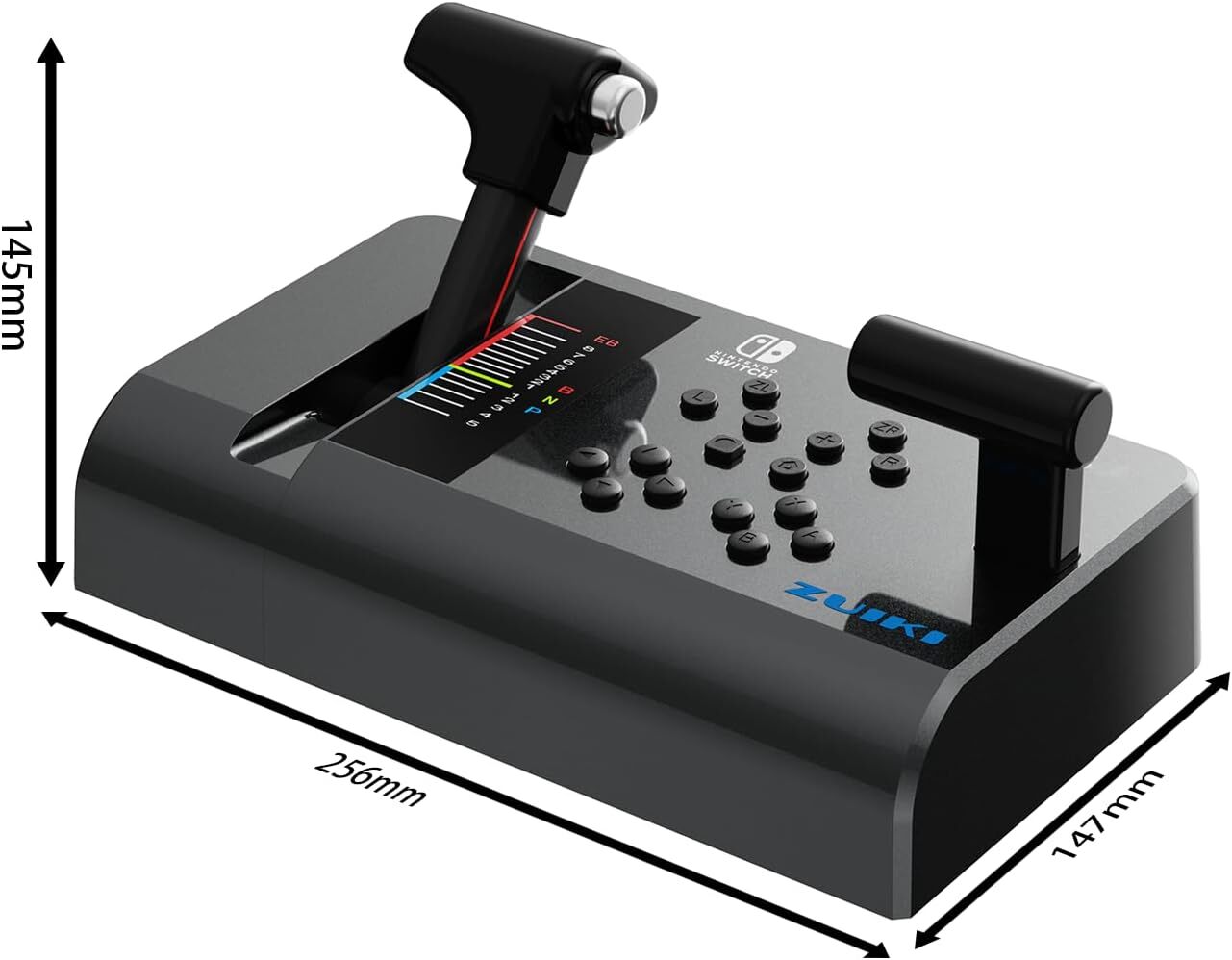 ZUIKI MASCON Go by Train Densha de Go Nintendo Switch One Handle Controller BK