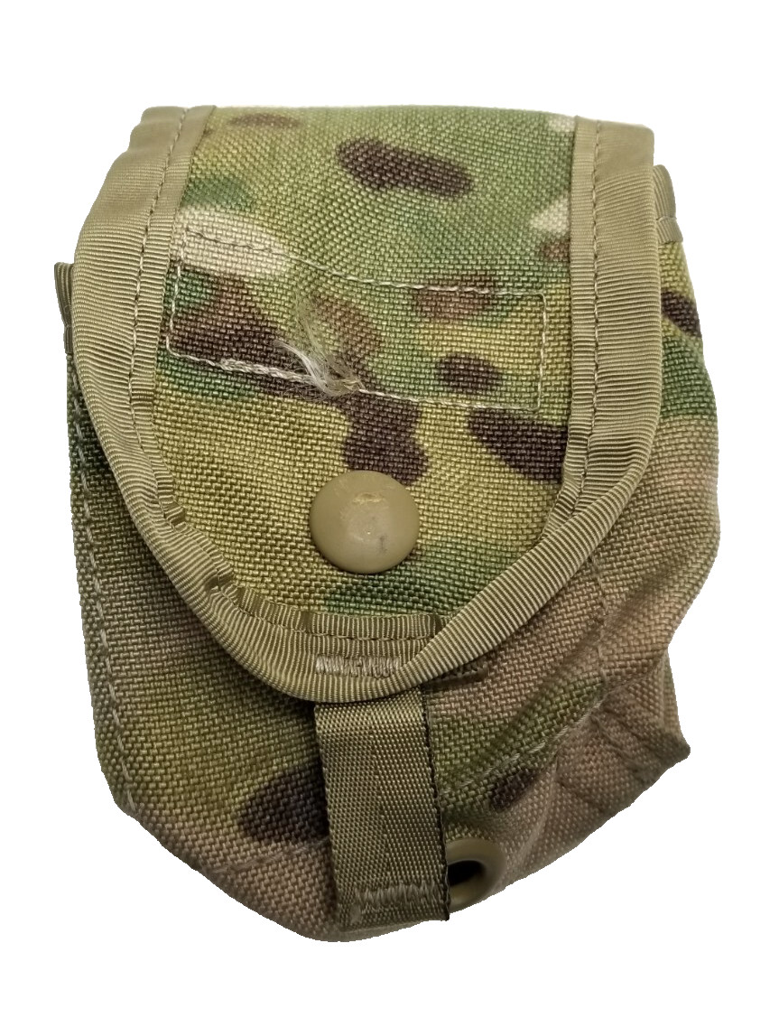 QTY 1 USGI Military MOLLE II OCP Multicam Army Hand Grenade Ammo Pouch MINT
