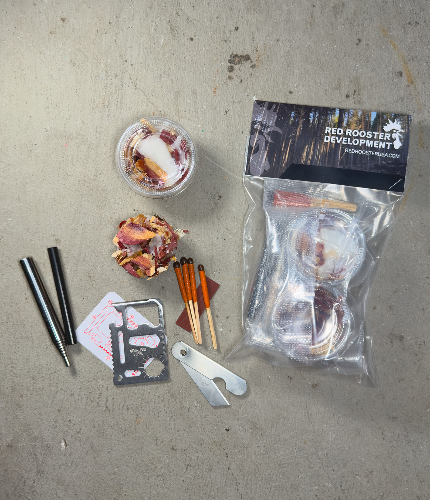 Fire Starter Survival Kit