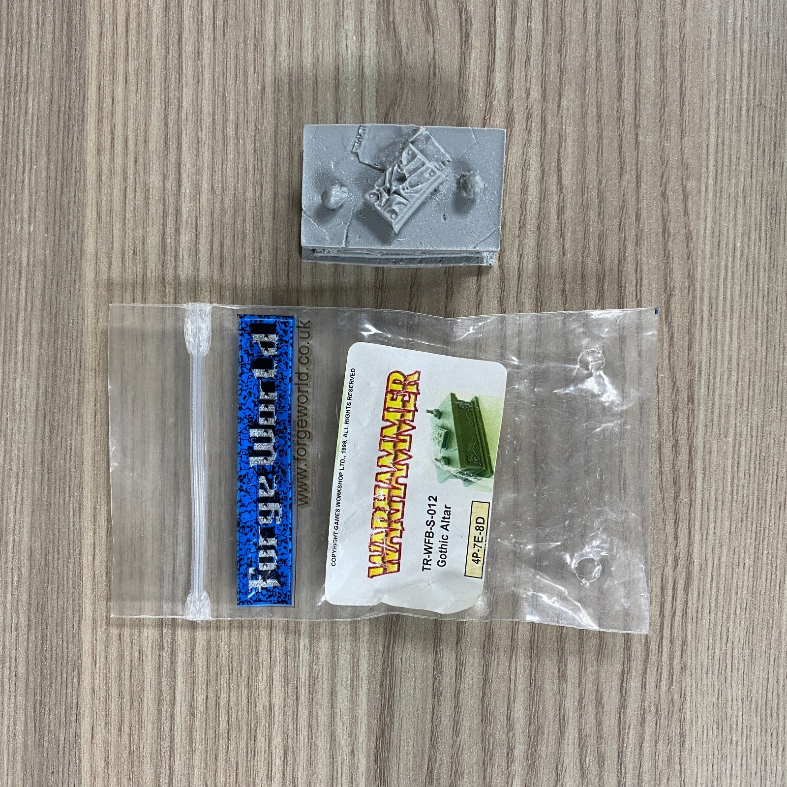 FORGE WORLD GOTHIC ALTAR WARHAMMER FANTASY WFB TERRAIN SCENERY TR-WFB-S-012
