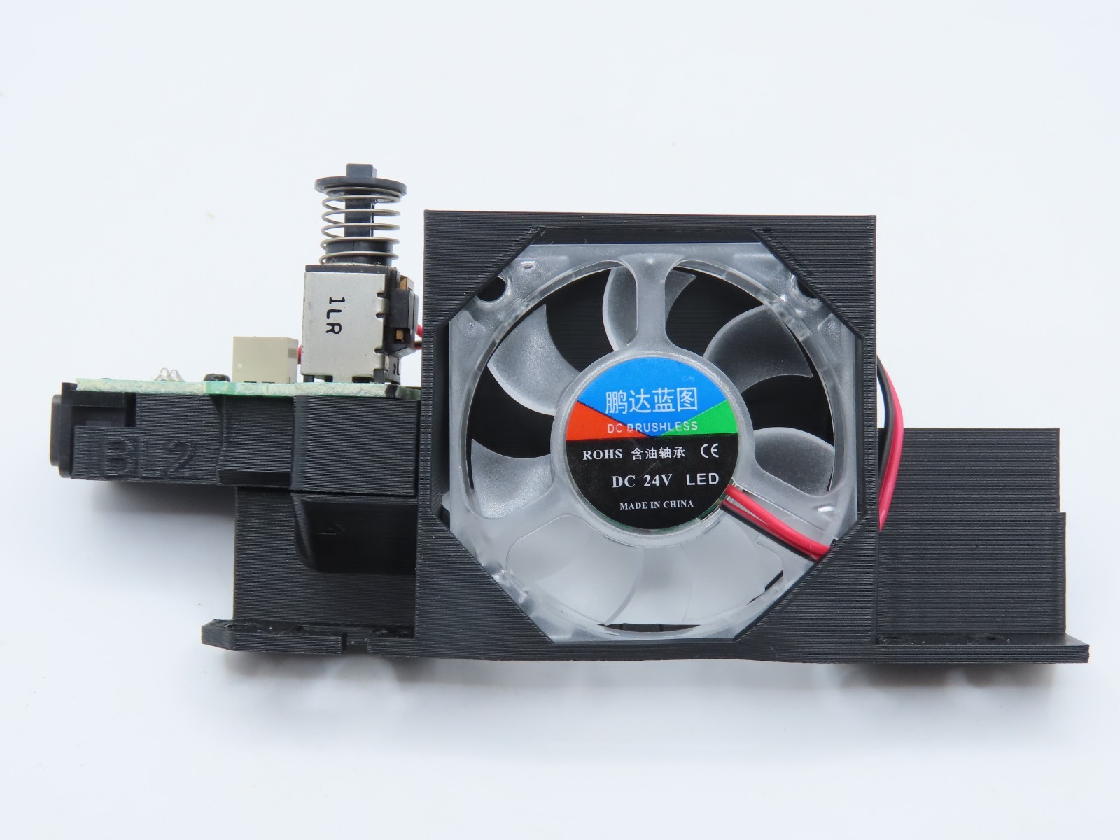 Nintendo GameCube LED COLOR CHANGING Lights Fan Assembly LED Mod - DEMO VIDEO