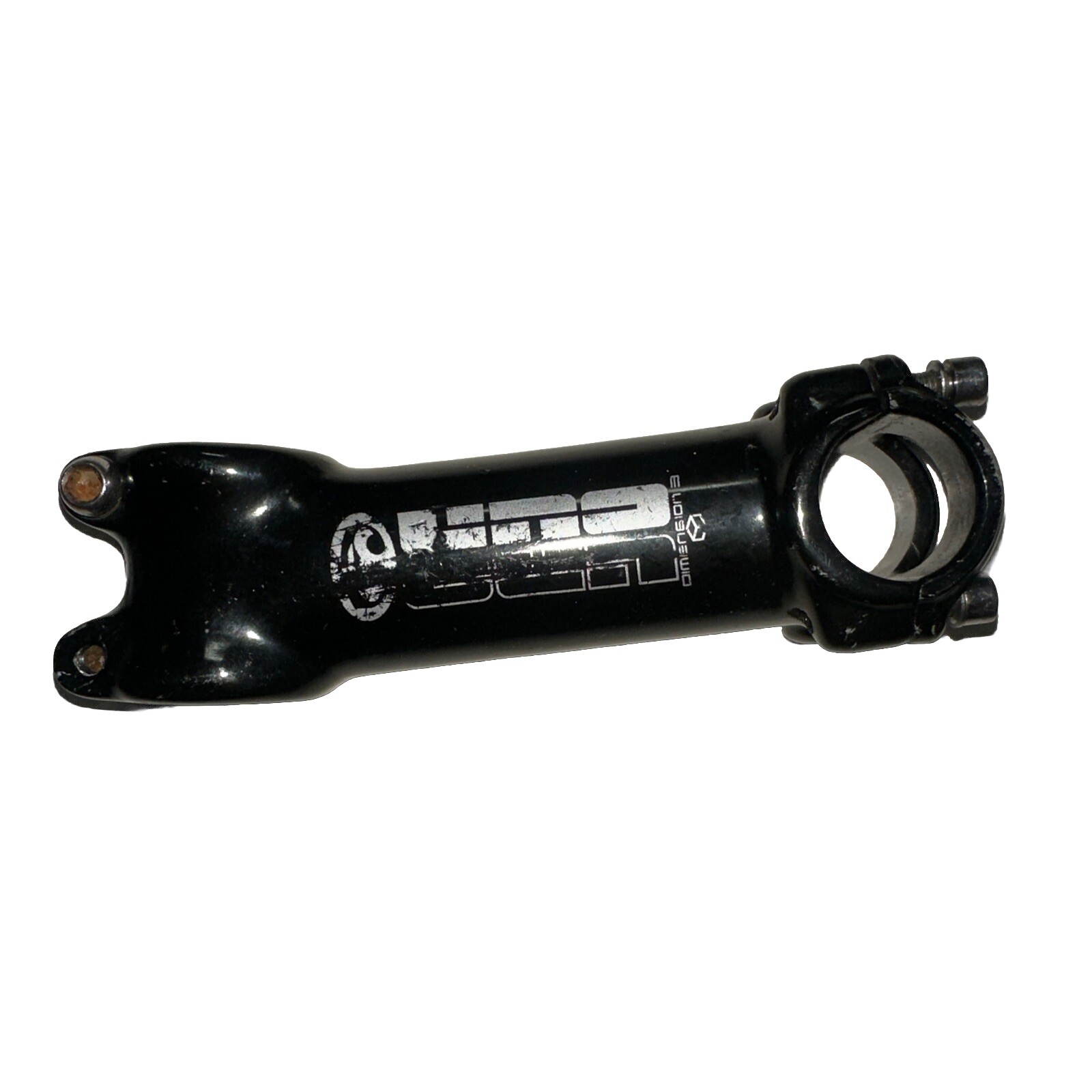 UNO Dimensions Bicycle Stem +/- 5 degrees 110 mm 1-1/8 in  25.4 mm Black Alloy