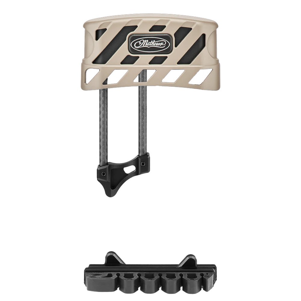 Mathews LowPro Fixed Quiver -LEFT HANDED - GRANITE