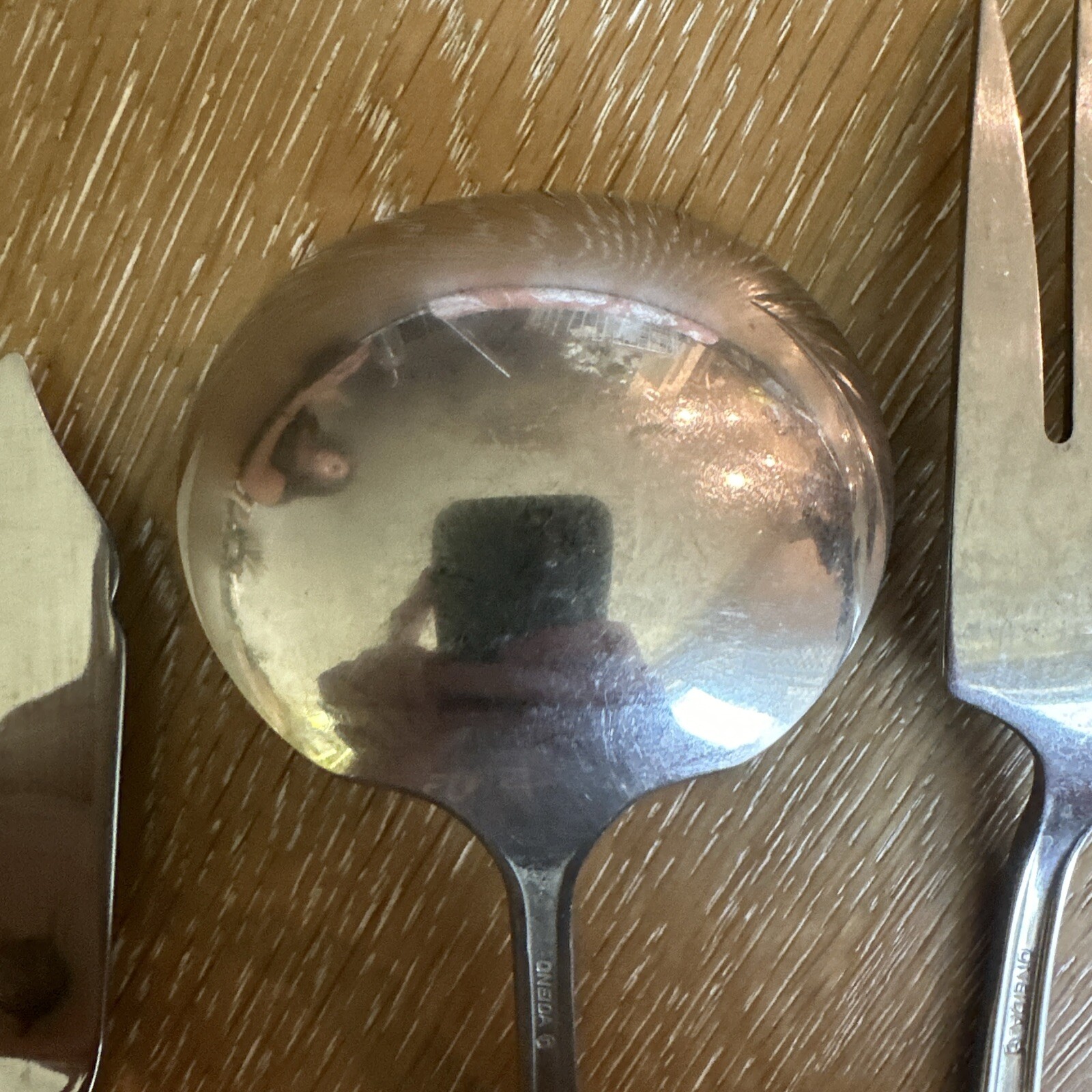 5 PCS. ONEIDA - GOLDEN HENLEY - SERVING UTENSILS