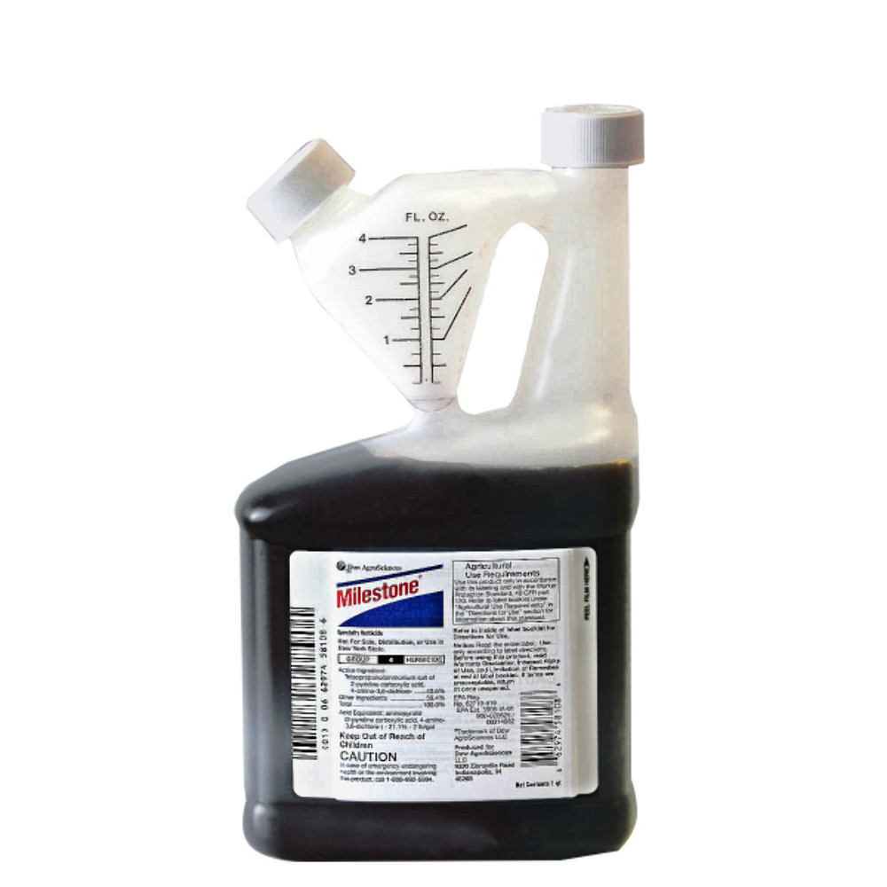 Milestone Herbicide 1 quart Aminopyralid Pasture & Range Weed & Thistle Control