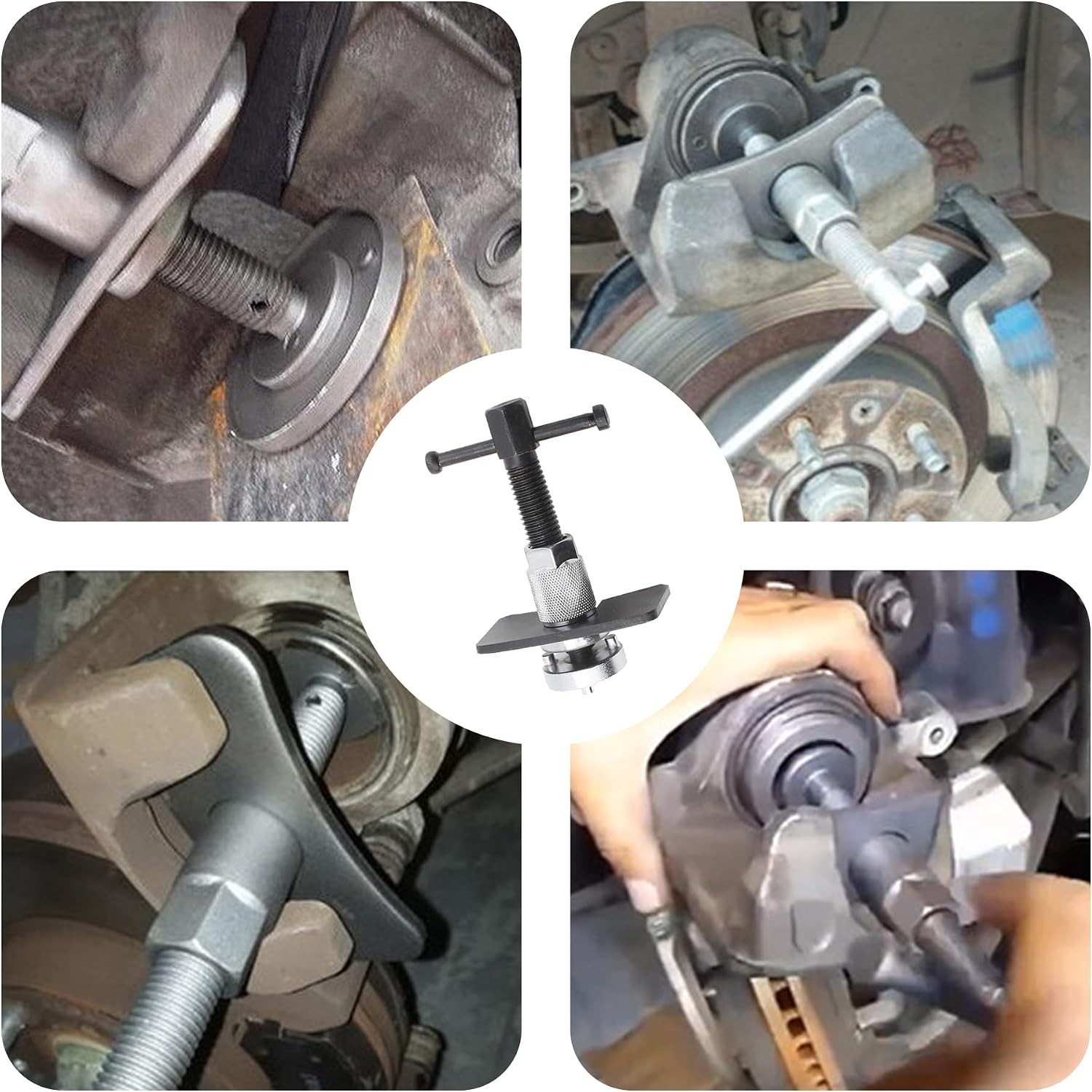 Universal 3pcs Brake Caliper Piston Rewind Tool for Efficient Auto Repairs
