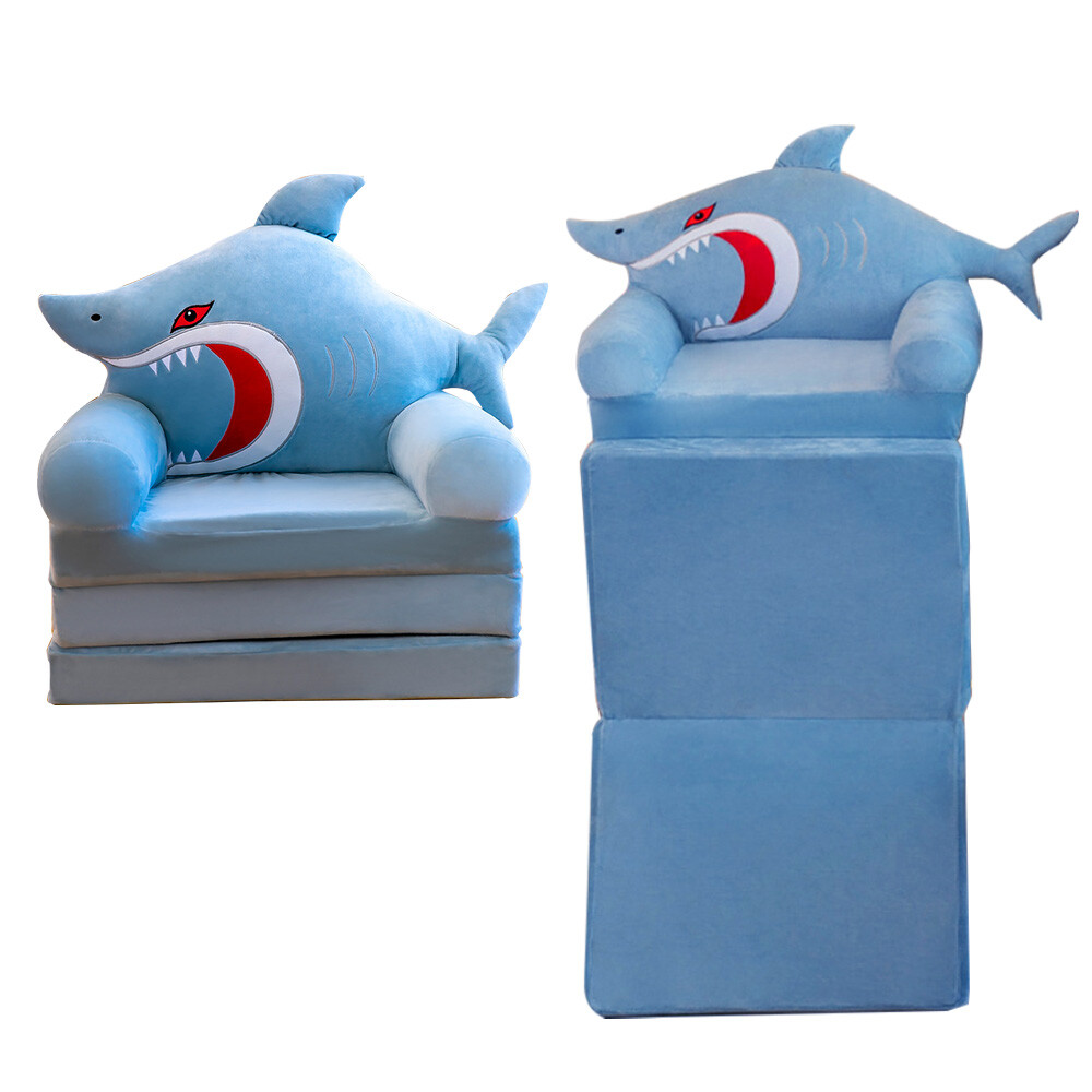 Comfy Toddler Chair Kids Furniture for Playroom Convertible Couch to Lounger