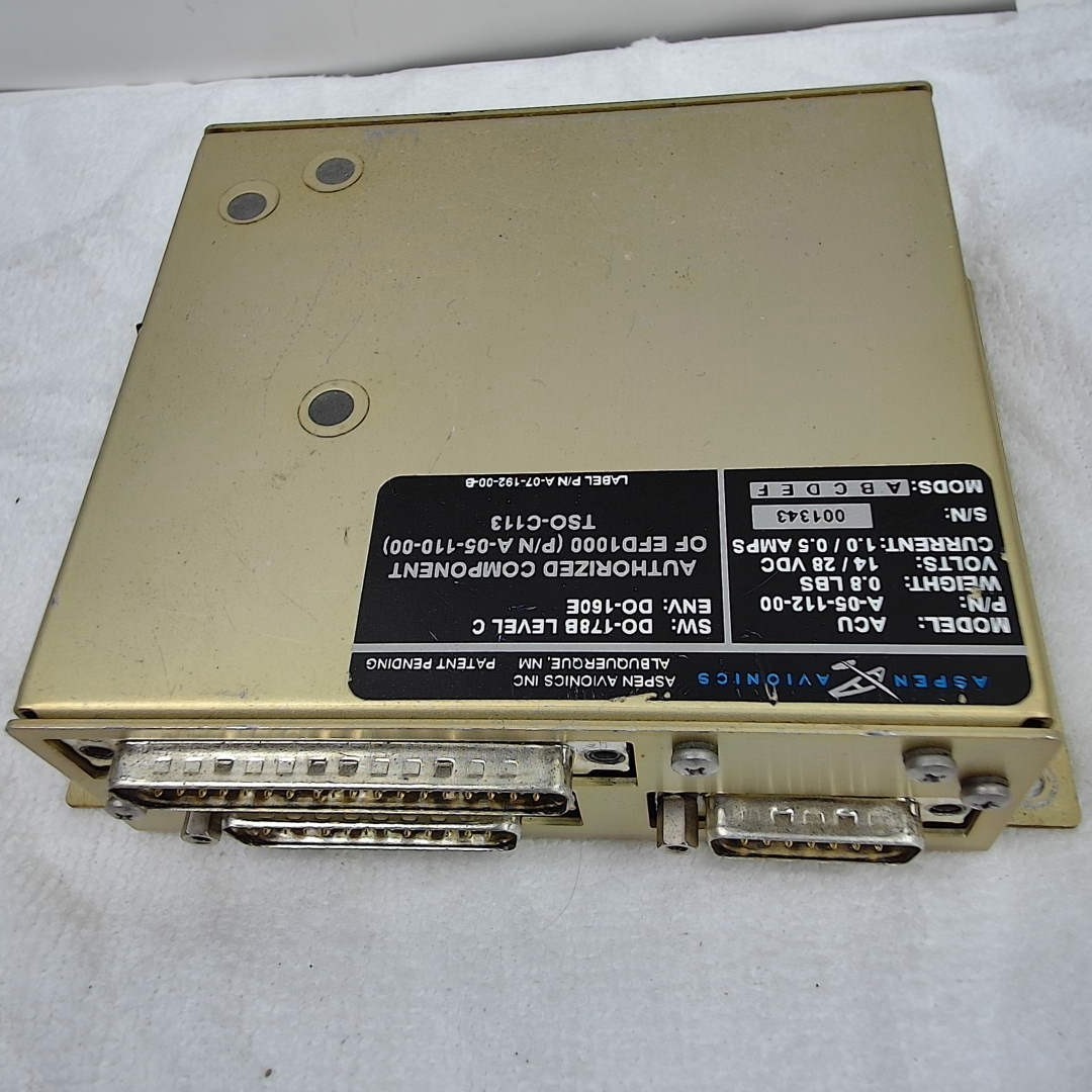 ACU Aspen Avionics A-05-112-00 (CORE)