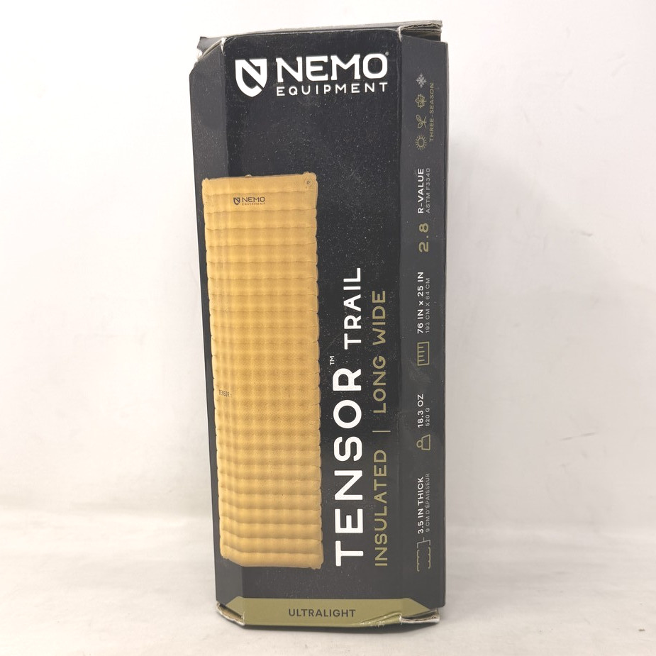 NEMO EQUIPMENT 811666032300 TENSOR EXTREME CONDITIONS LONG WIDE SLEEPING PAD