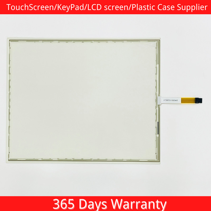 Touch Screen Glass Panel Digitizer For AD-19.0-5RU-01-200 Rev.D 19.0U1412-0048