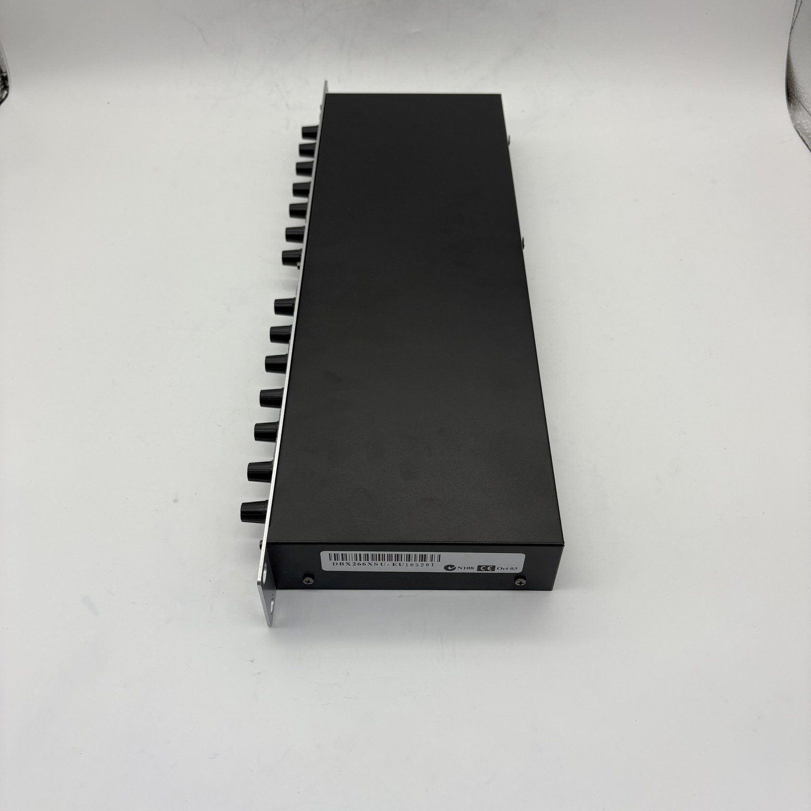 dbx 266xs Dual Channel Compressor Gate Dynamics Processor w/ Side Chain Insert