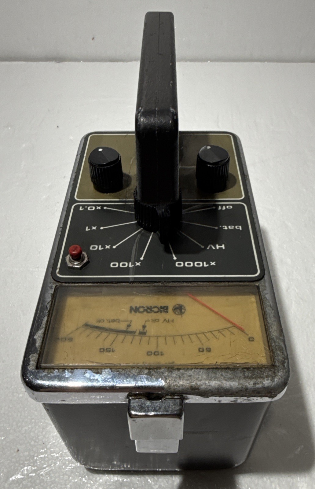 Thermo Scientific Micro Rem Survey Meter Radiation Detector Range Selector Dial