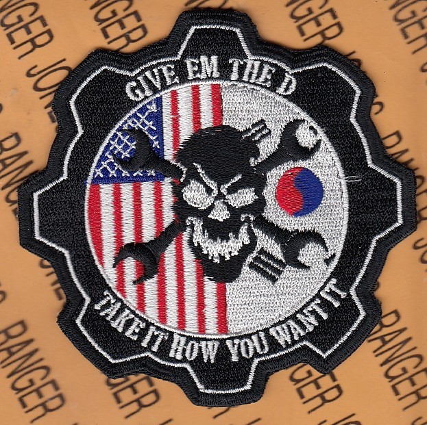 USAF Air Force Maintenance Give them the D MXS ~4" patch c/e