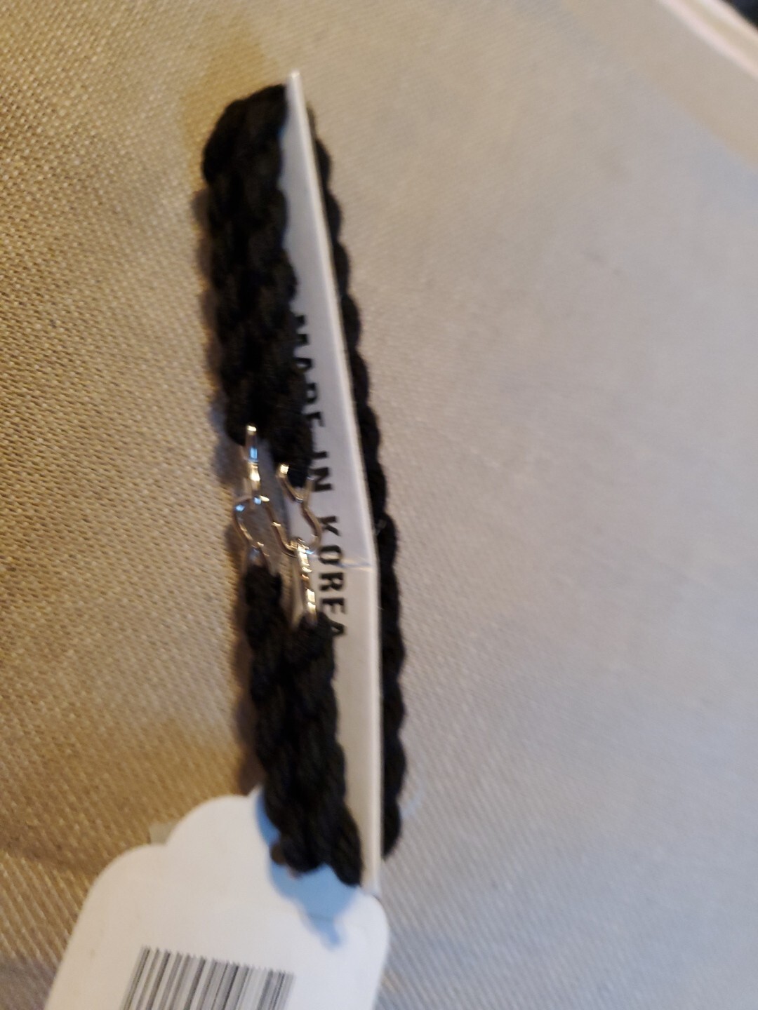Pair Elastic Blousing Garter ONE SIZE, Black