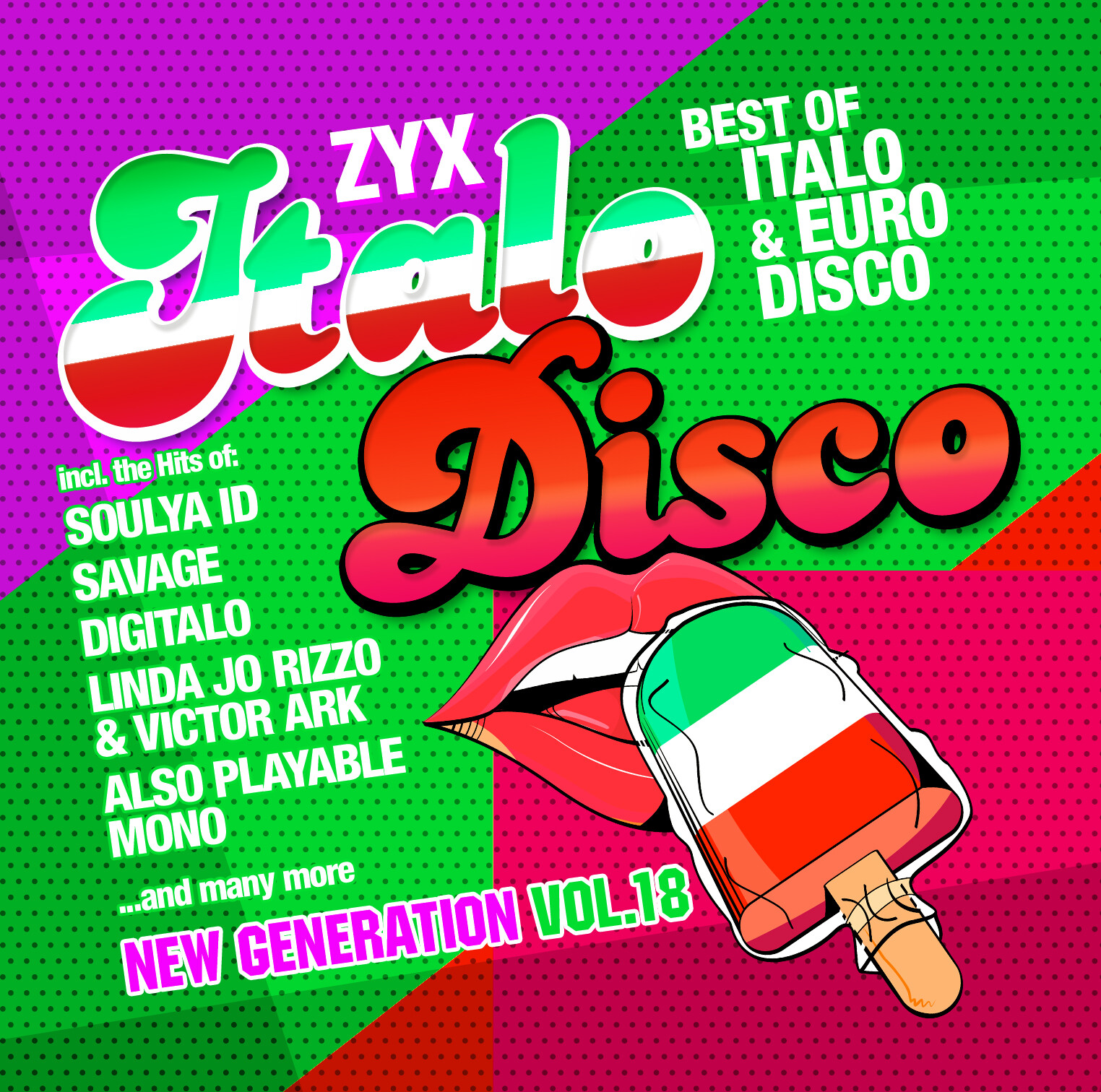 CD ZYX Italo Disco New Generation Vol. 18 By Various Artists 2 CDs