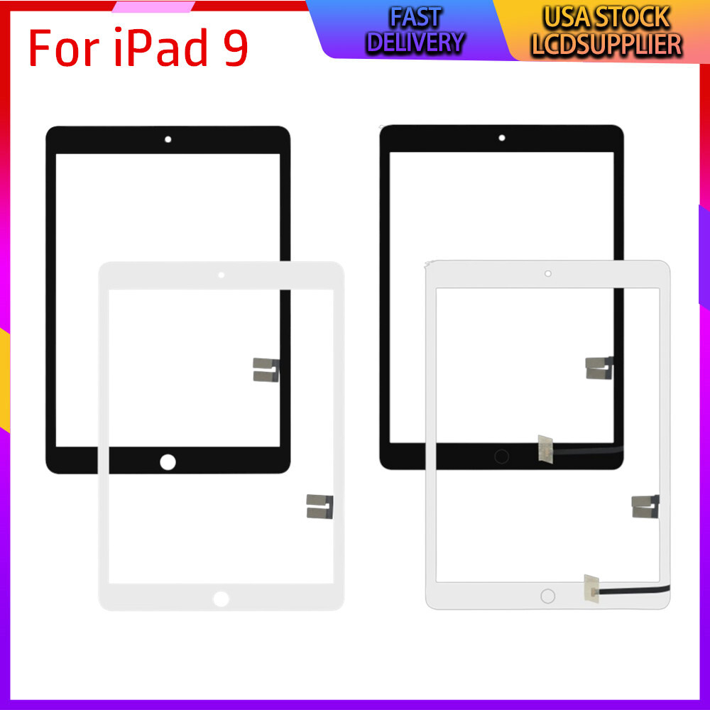 Touch Screen Digitizer ± Button For iPad 9 9th Gen 10.2 A2603 A2604 A2602 2021