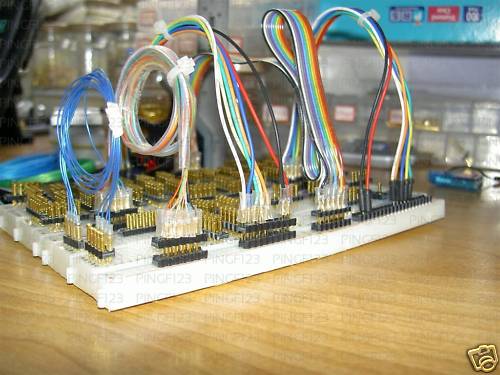 20 jumper interface pin header  for breadboard pcb and small wire
