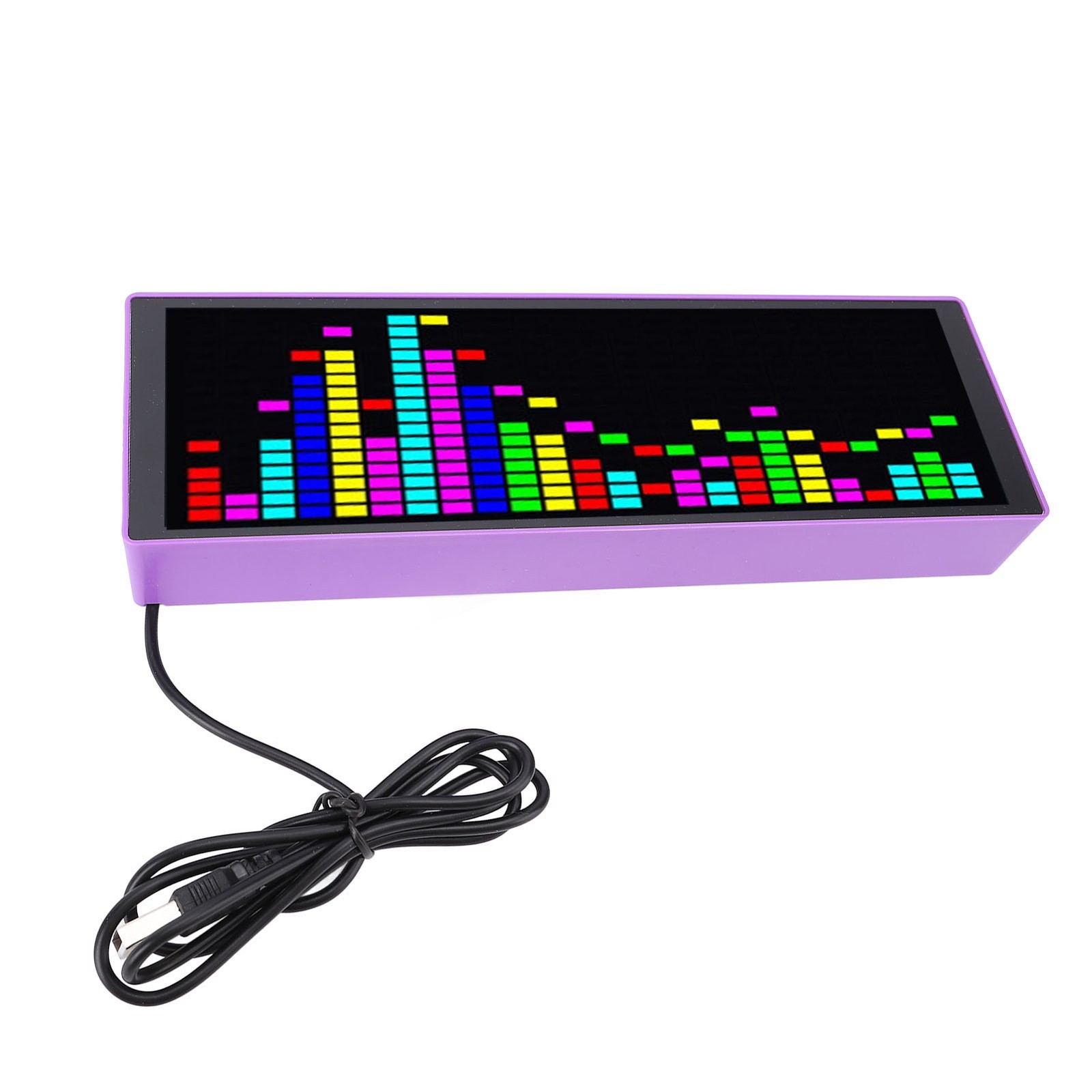 RGB LED Music Spectrum Display With Dynamic Visual Effects For Music Lovers Use