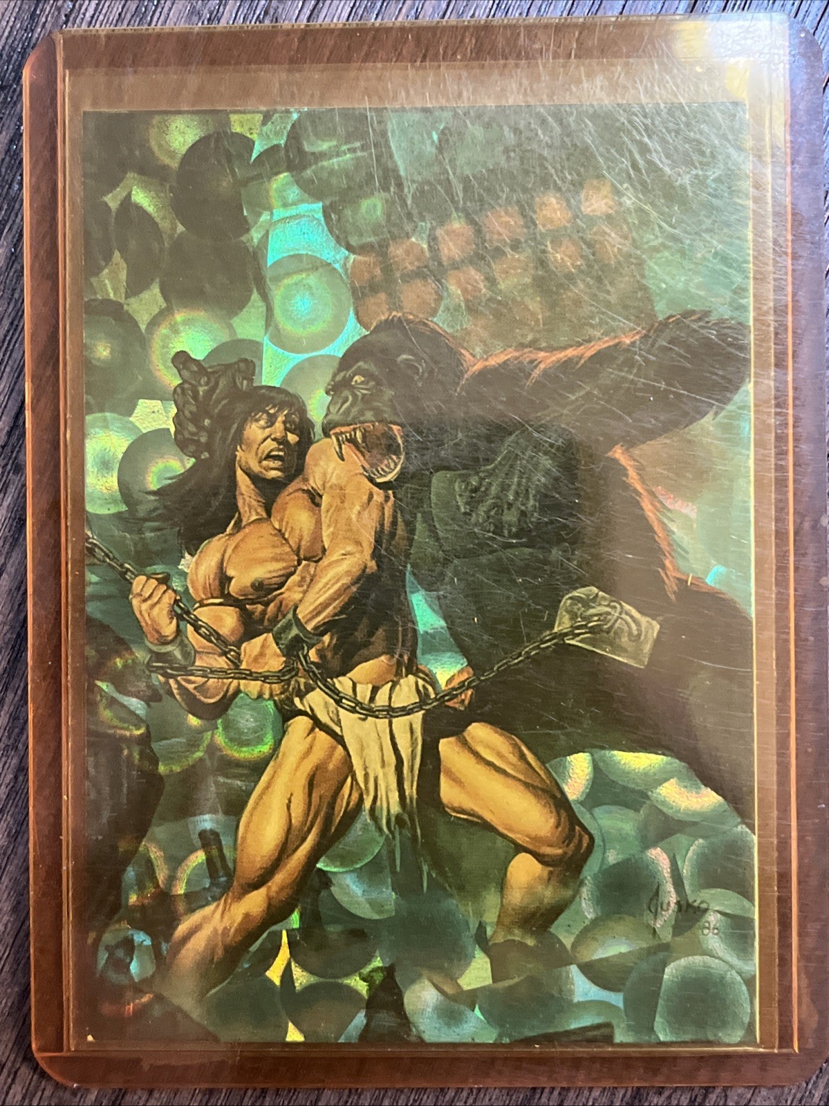 1994 COMIC IMAGES CONAN ALL CHROMIUM SERIES 2 PRISM #P5 NM