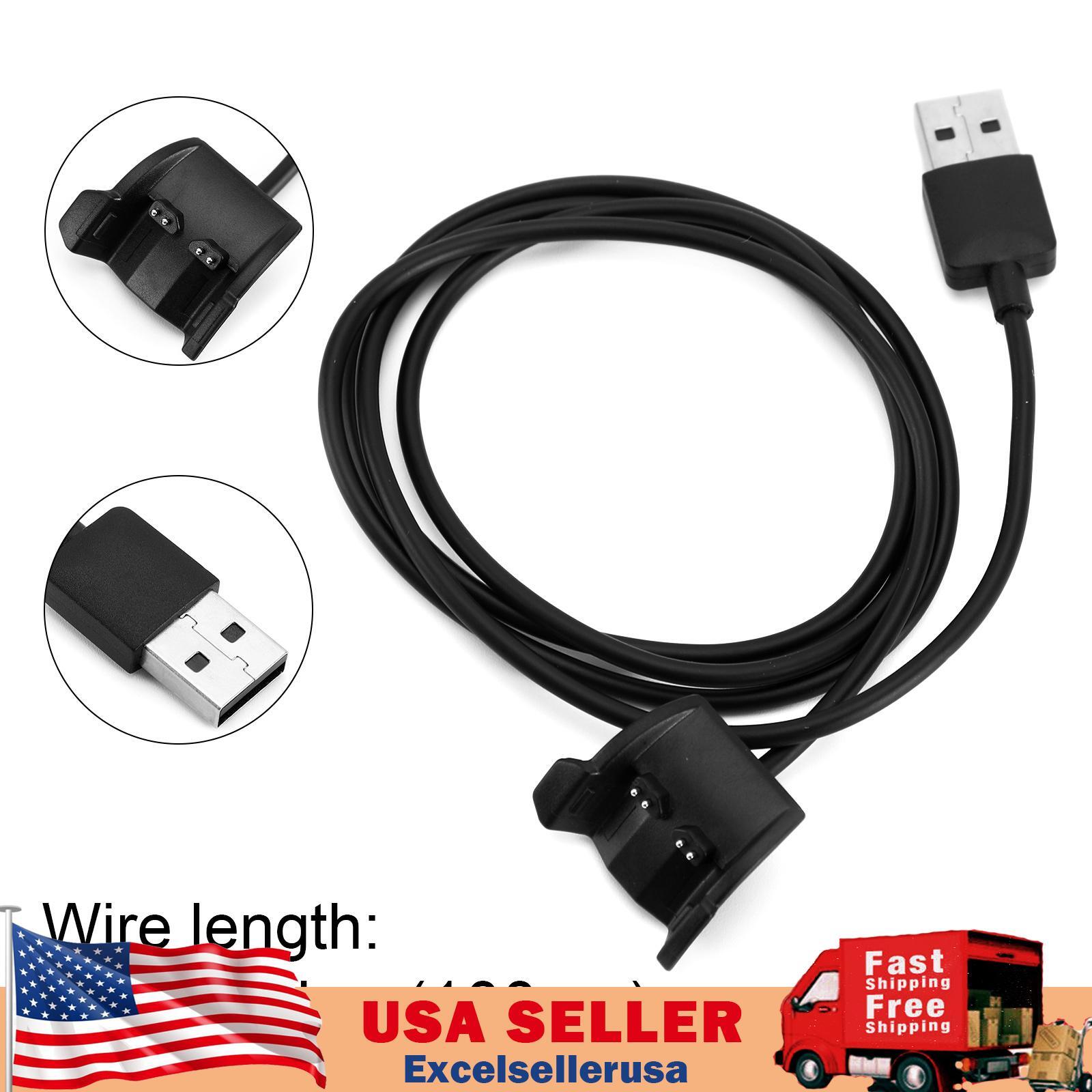 USB Charger Charging Cable for Garmin Vivosmart HR Smart Watch Activity Tracker