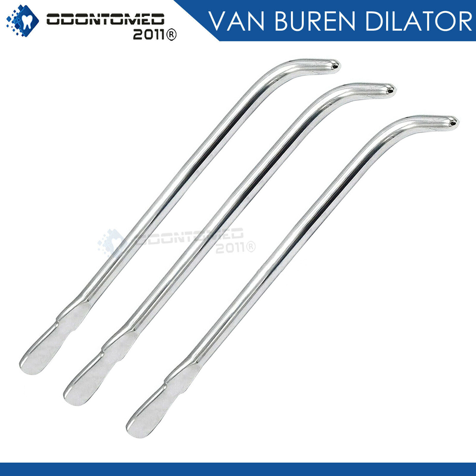 ODM 3 Pieces Set Of Van Buren Sound 36FR + 38FR + 40FR  OB/GYN Surgical