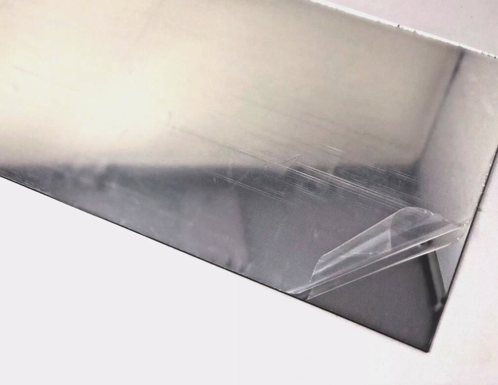 Acrylic Plexiglass Silver Mirror Plastic Sheet 1/4" Thick You Pick The Size
