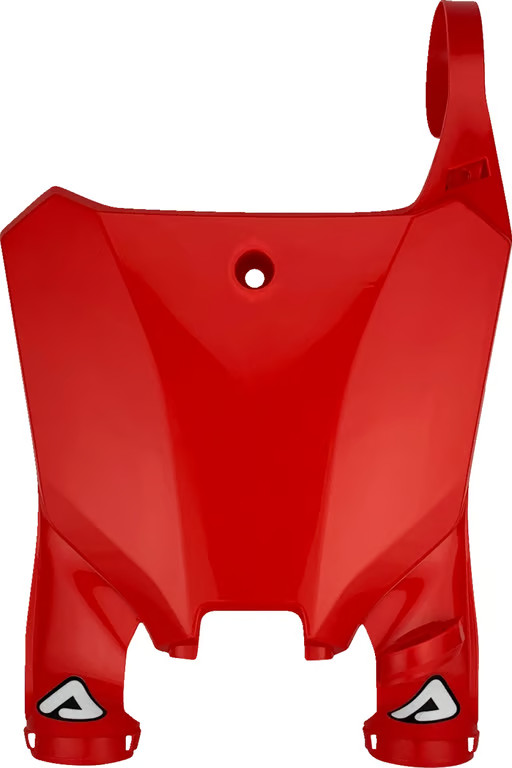 Acerbis Raptor Front Number Plate - Red Motorcycle Dirt Bike 2981820227
