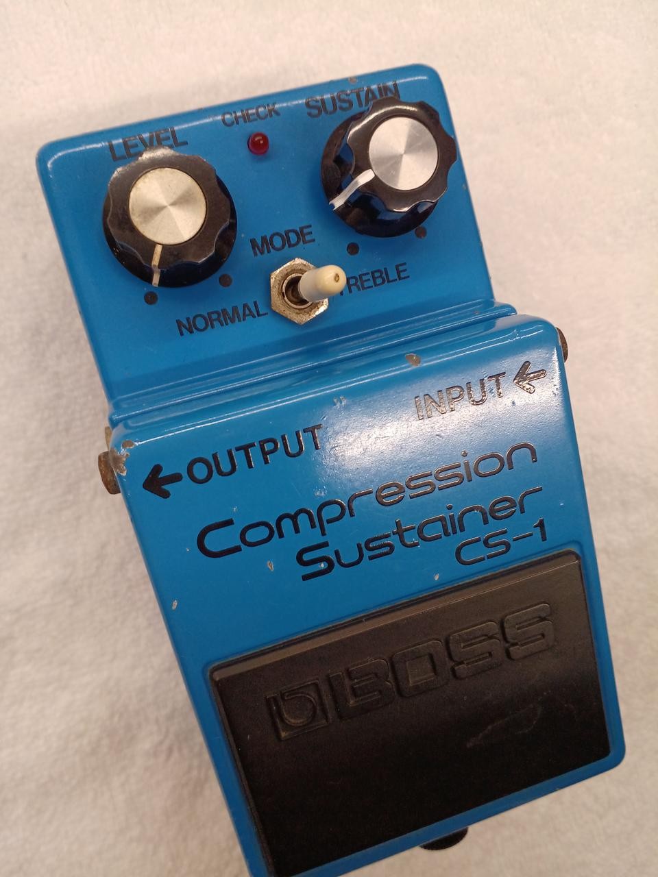 BOSS CS-1 Compression Guitar Effects Pedal Used