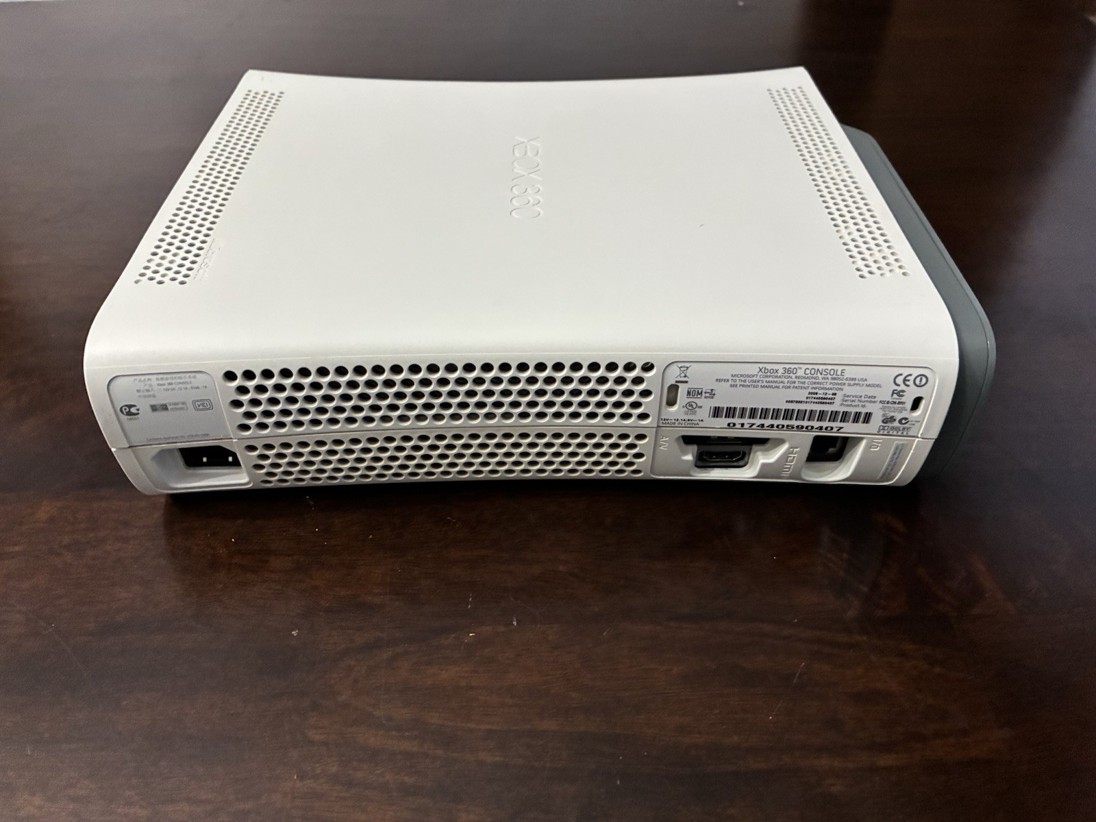 Microsoft Xbox 360 Core 20GB CONSOLE ONLY - TESTED & WORKING