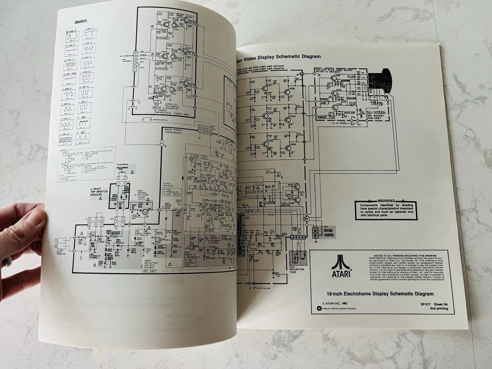 MILLIPEDE Operations Maintenance and Service Manual + Schematics + Supp. 1982