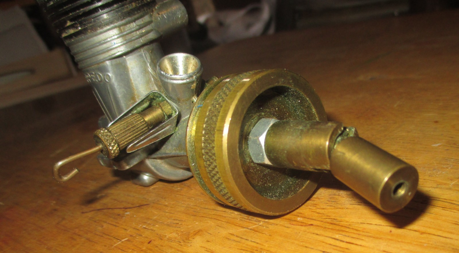 K&B Torpedo 23 Green Head Model Airplane Marine Engine