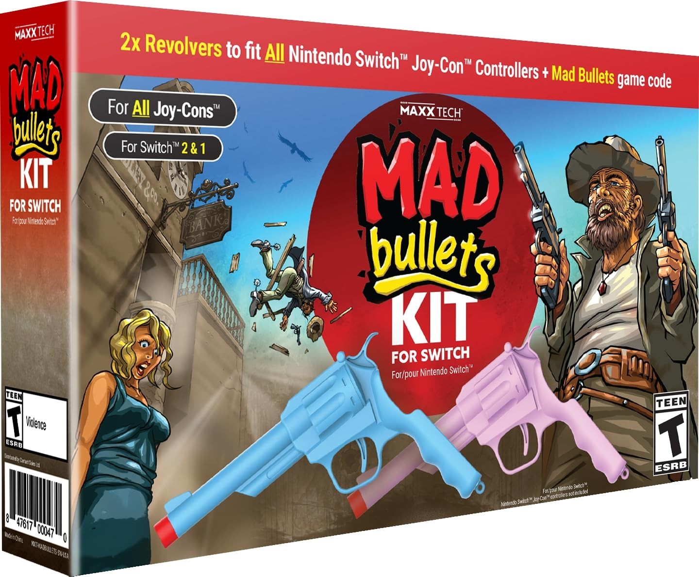 Maxx Tech Mad Bullets Kit - Brand New - Nintendo Switch