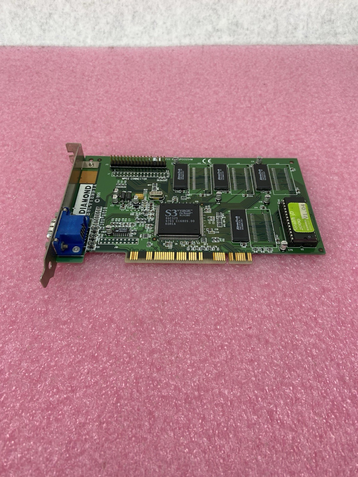 Diamond Multimedia Stealth 3D 2000 PCI Graphics Card