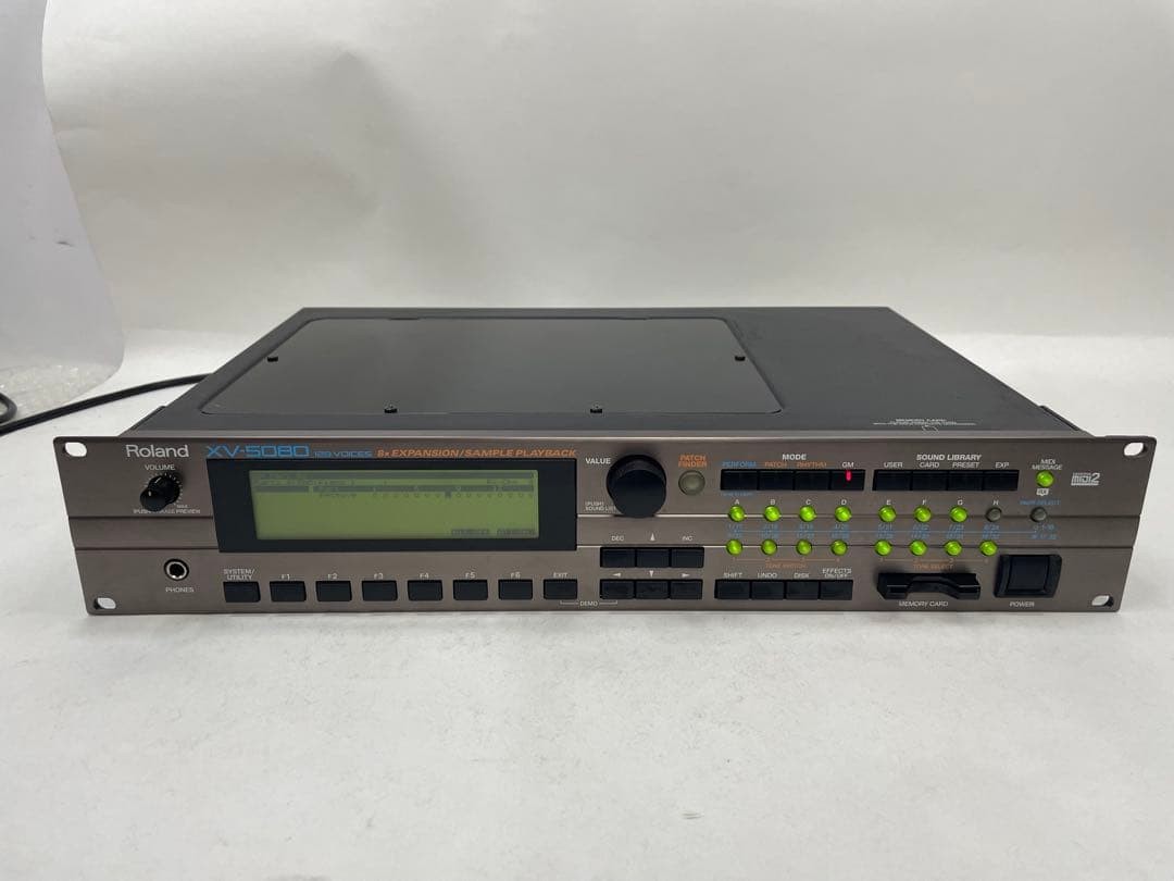 Roland XV-5080 Synthesizer Module Tested Sound 6 Expansion Boards SRX SR-JV80