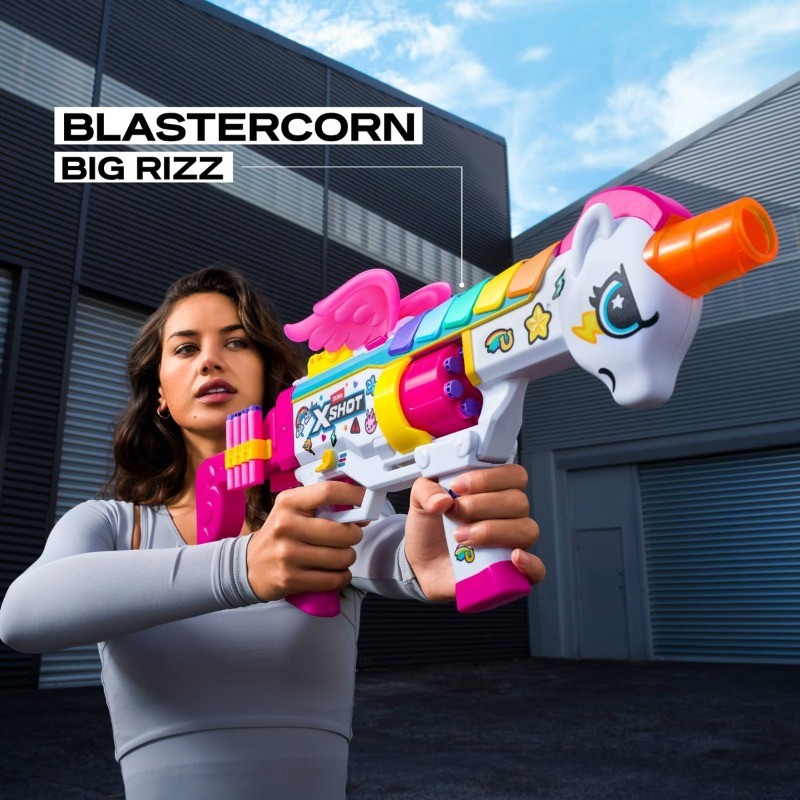 Blastercorn Big Rizz Toy Dart Blaster