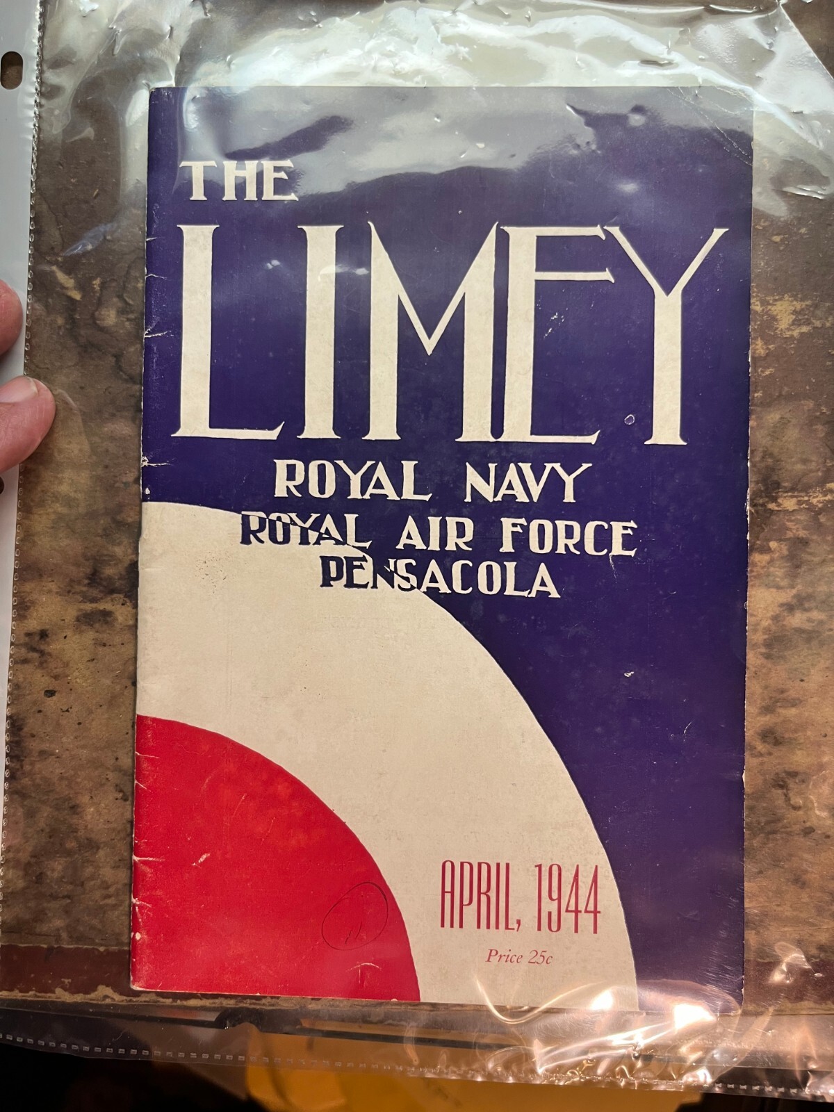 The LIMEY April 1944 Royal Navy Royal Air Force Pensacola
